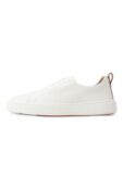 Кожаные кеды Cleanic Santoni MBCG21995BARTLLD фото 4