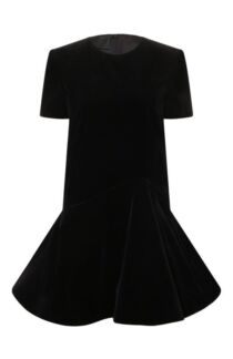 Бархатное платье Valentino