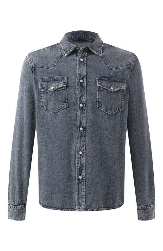 Джинсовая рубашка Woolrich CFWOSI0158MRUT4037 фото 1