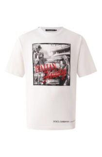 Хлопковая футболка Dolce & Gabbana