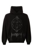 Хлопковое худи Balenciaga 767877/TQVT3 фото 1