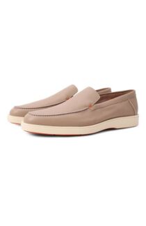 Кожаные лоферы Detroit Santoni