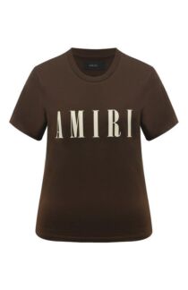 Хлопковая футболка Amiri