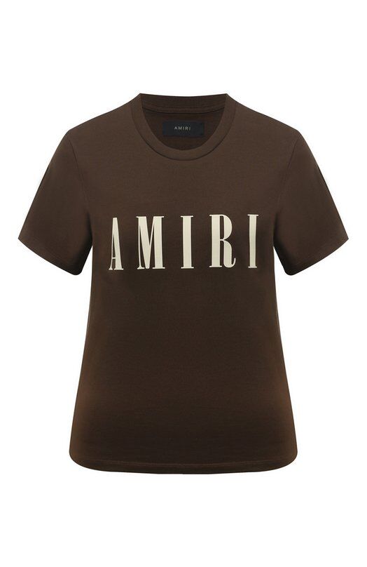 Хлопковая футболка Amiri PS24WJT008 фото 1