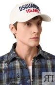 Хлопковая бейсболка Dsquared2 BCM0917/05C00001 фото 2