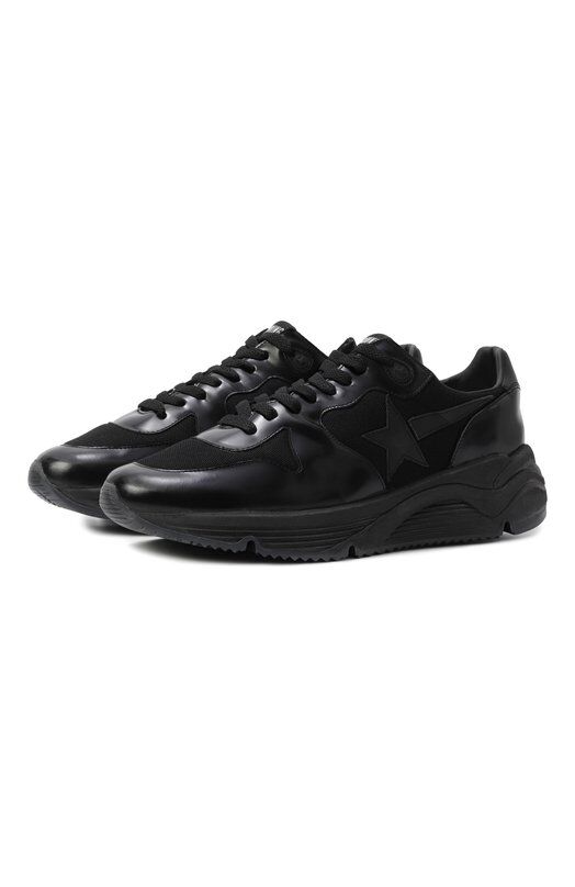 Комбинированные кроссовки Running Sole Golden Goose Deluxe Brand GMF00126.F006878 фото 1