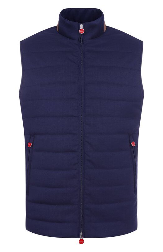 Шерстяной жилет Kiton UW2075V0835F01 фото 1