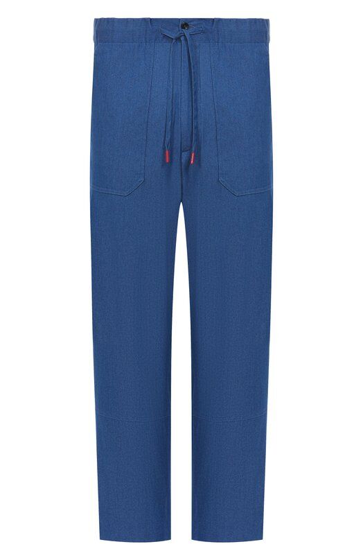 Хлопковые брюки Kiton UPN004H0922702 фото 1