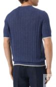 Джемпер изо льна и хлопка Brunello Cucinelli M2L707600 фото 4