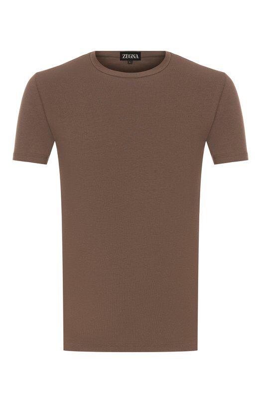 Хлопковая футболка Zegna N3M20/180 фото 1