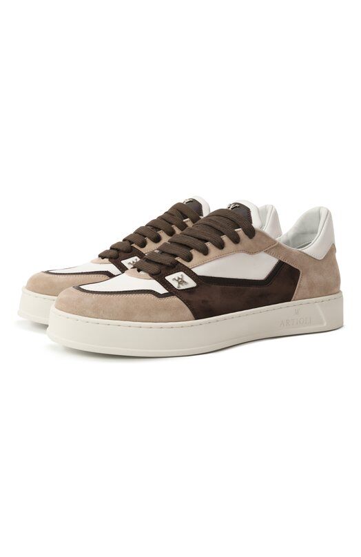 Замшевые кеды Drazen Artioli 0S590/SUEDE/CALF/CALF ELITE фото 1