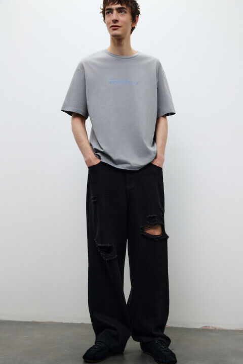 Джинсы baggy fit рваные befree 4680704989427 фото 1