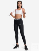 Легинсы женские Under Armour Heatgear Rib, Черный 1388693U0F-001 фото 4