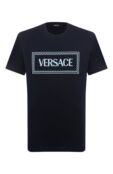 Хлопковая футболка Versace 1011694/1A08584 фото 1
