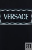 Хлопковая футболка Versace 1011694/1A08584 фото 5