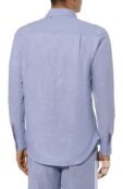 Рубашка изо льна и хлопка Zimmerli 4697-23200 фото 4