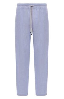 Брюки изо льна и хлопка Zimmerli