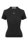 Хлопковая футболка Off-White 0WAA065F24JER001 фото 1
