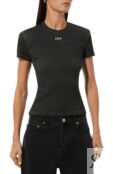 Хлопковая футболка Off-White 0WAA065F24JER001 фото 3