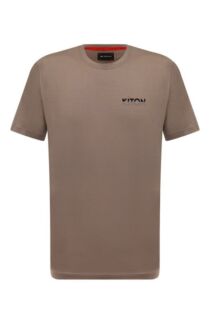 Хлопковая футболка Kiton