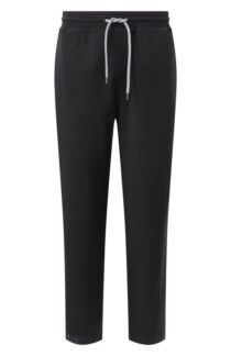 Брюки из хлопка и кашемира Brunello Cucinelli