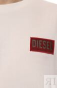 Хлопковая футболка Diesel A18028/0PLAT фото 5