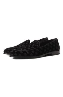 Текстильные лоферы Altavilla Dolce & Gabbana
