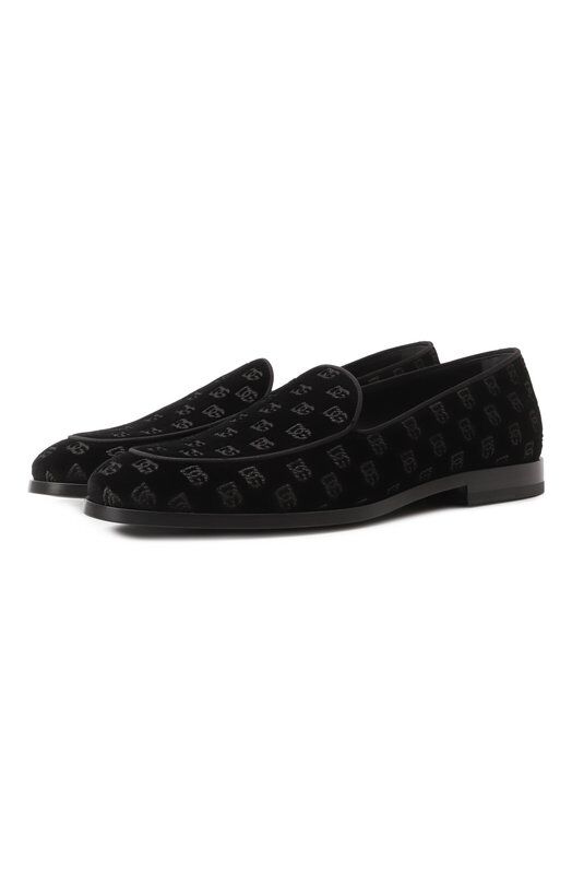 Текстильные лоферы Altavilla Dolce & Gabbana A50680/A6569 фото 1