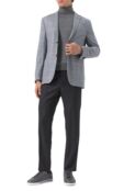 Шерстяные брюки Corneliani 254L25-2517281 фото 2