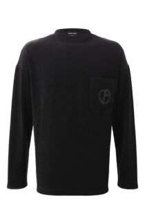 Хлопковый лонгслив Giorgio Armani