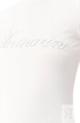 Хлопковая футболка Blumarine P522T082A фото 5