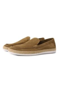 Замшевые лоферы Corneliani