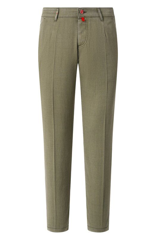 Шерстяные брюки Kiton UPR001RK0613F07 фото 1