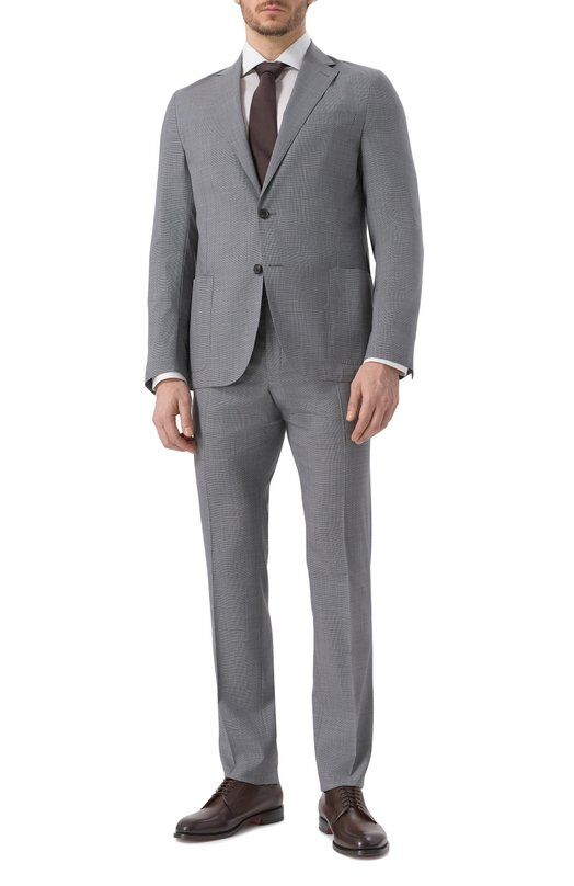 Шерстяной костюм Corneliani 25X007-2517446_SET фото 1