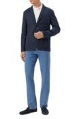 Пиджак изо льна и хлопка Giorgio Armani 0SGGG0D9 T01FI фото 2