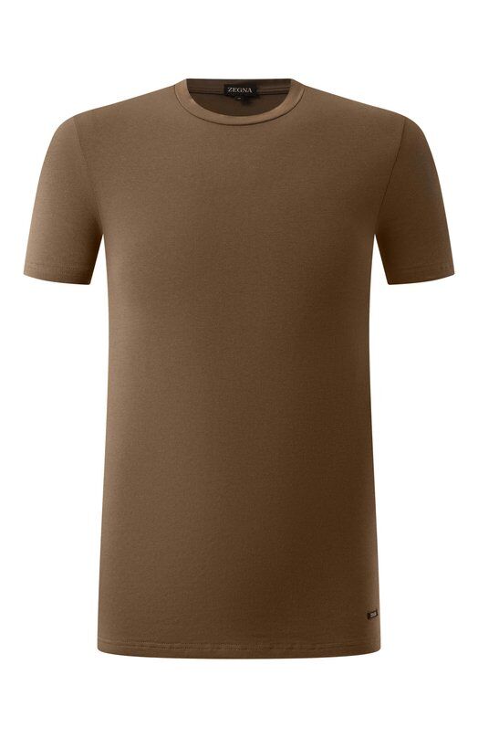 Хлопковая футболка Zegna N3M20/173 фото 1