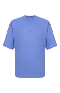 Хлопковая футболка Marni