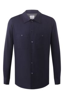 Хлопковая рубашка Brunello Cucinelli