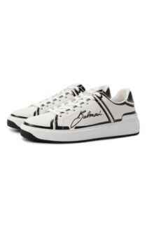 Кожаные кеды B-Court Balmain