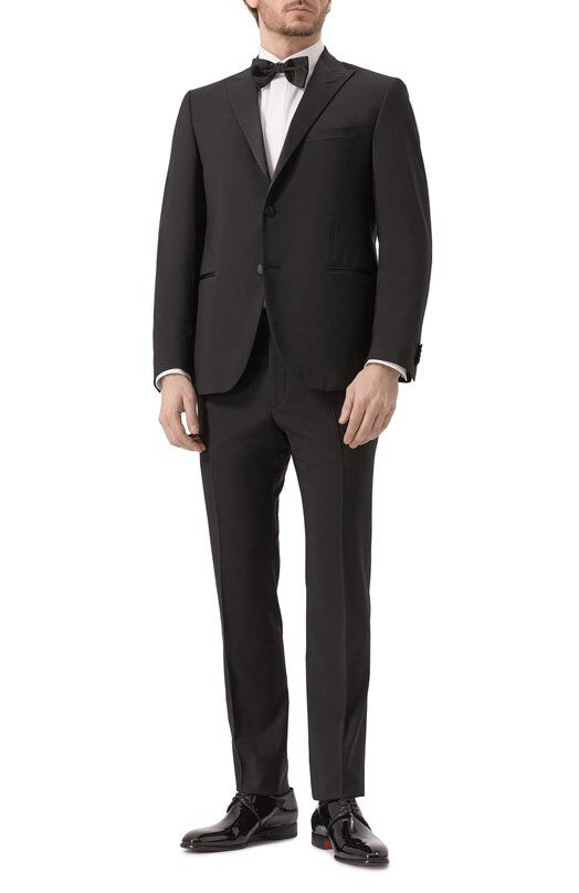 Шерстяной смокинг Corneliani 256T02-2594135_SET фото 1