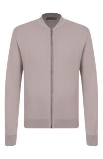Кардиган из хлопка и льна Corneliani