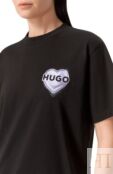 Хлопковая футболка HUGO 50534545 фото 5