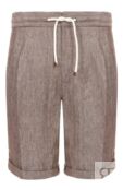 Льняные шорты Brunello Cucinelli MH251U0020 фото 1