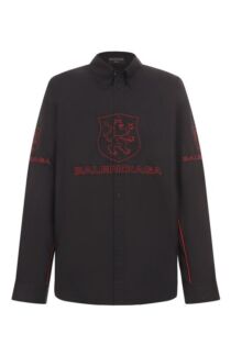 Хлопковая рубашка Balenciaga