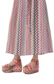 Текстильные босоножки Missoni MWF038 фото 3