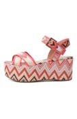 Текстильные босоножки Missoni MWF038 фото 4