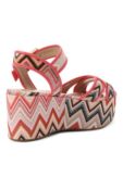 Текстильные босоножки Missoni MWF038 фото 5