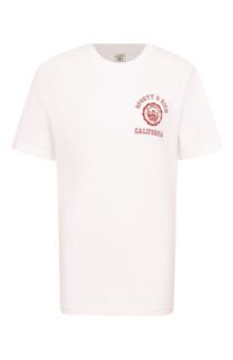 Хлопковая футболка Sporty and Rich