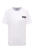 Хлопковая футболка MSGM 3441MDM104/237002 фото 1
