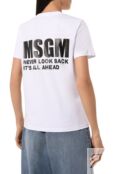 Хлопковая футболка MSGM 3441MDM104/237002 фото 4